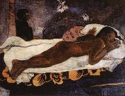 Paul Gauguin The Spirit of the Dead Watching oil painting